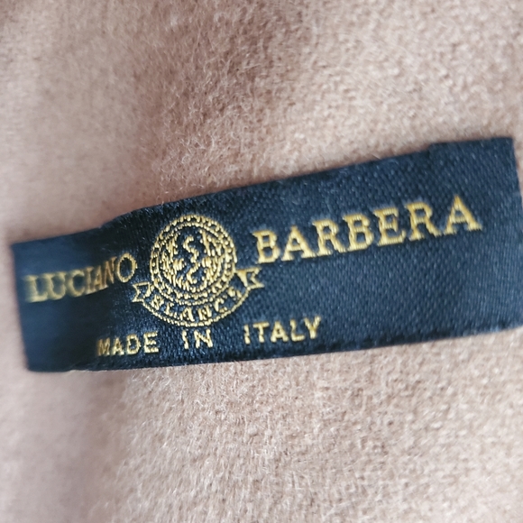 Cintura Pelle Nera Luciano Barbera - Nuova, Taglia 120 (US 44) - Made In Italy